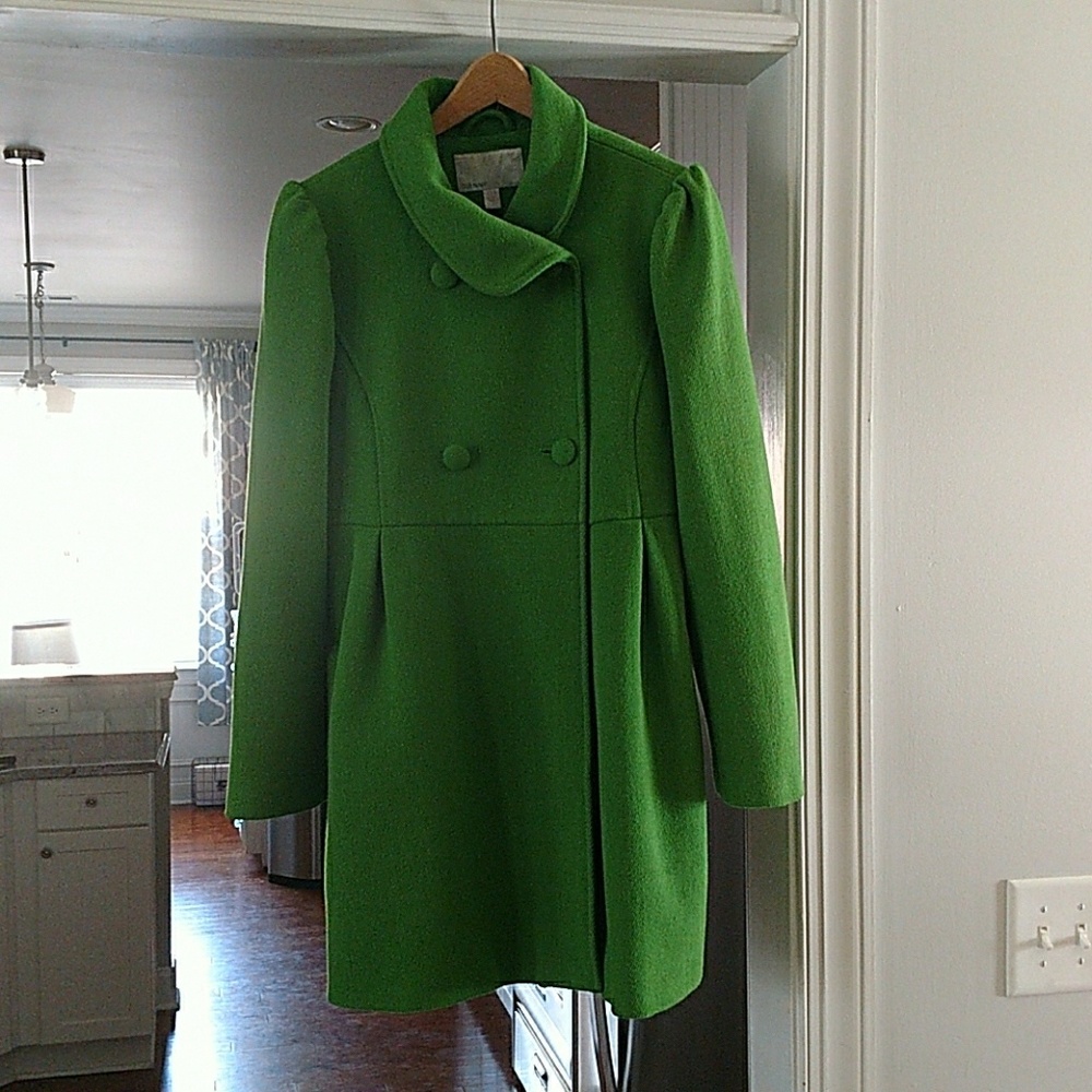 Green Old Navy Lined Coat